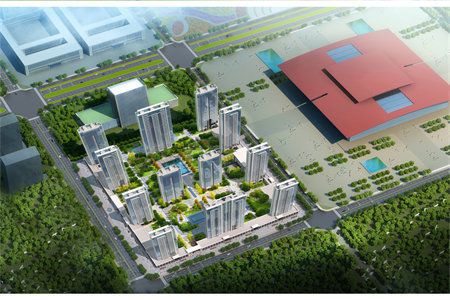 城东水岸东方3室2厅2卫123m2精装修